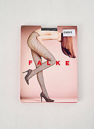 Collants imprimé fantaisie noir FALKE femme