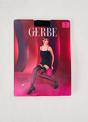 Bas noir GERBE pour femme seconde vue