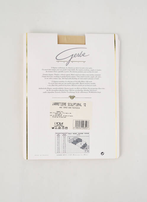 Bas chair GERBE pour femme