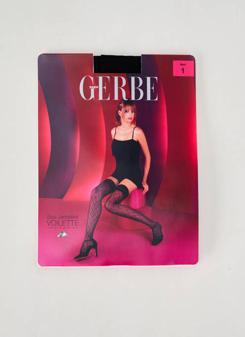 Bas noir GERBE pour femme