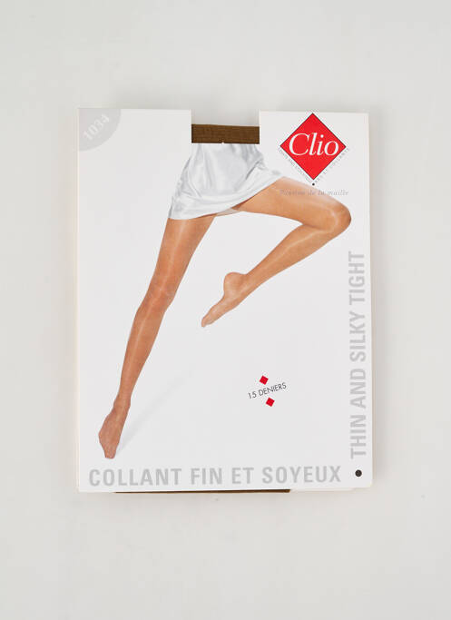 Collants marron CLIO pour femme
