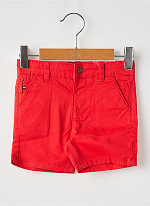 Short poches taille ajustable rouge MAYORAL garçon