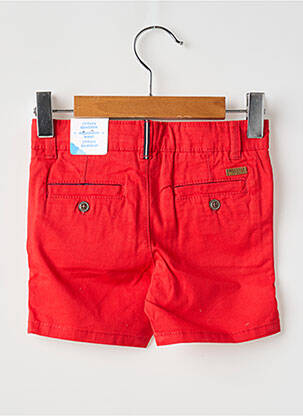 Short poches taille ajustable rouge MAYORAL garçon