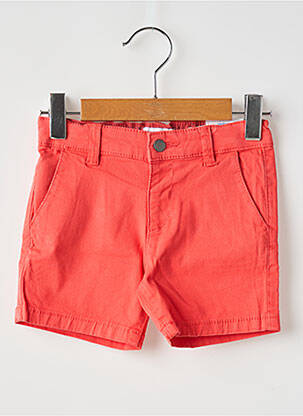 Short stretch taille ajustable orange MAYORAL garçon
