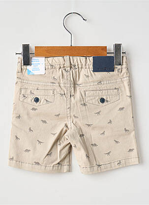 Bermuda poches taille ajustable beige MAYORAL garçon