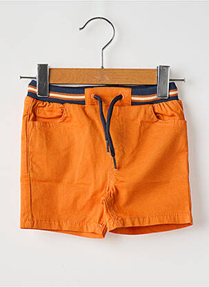 Short poches taille ajustable orange MAYORAL garçon