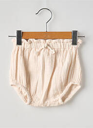 Culotte imprimé rayures beige BUHO fille