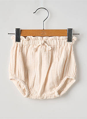 Culotte imprimé rayures beige BUHO fille