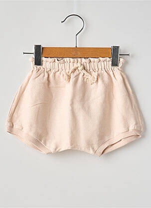 Short taille normale taille élastique rose BUHO fille