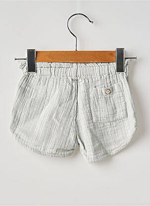 Short taille normale taille élastique gris BUHO garçon