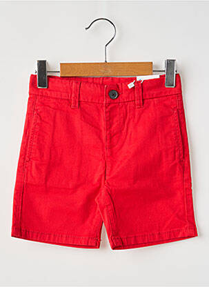 Bermuda rouge MAYORAL pour garçon
