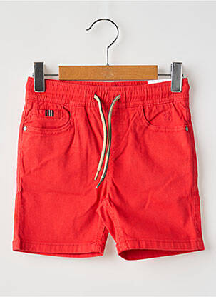 Bermuda rouge MAYORAL pour garçon