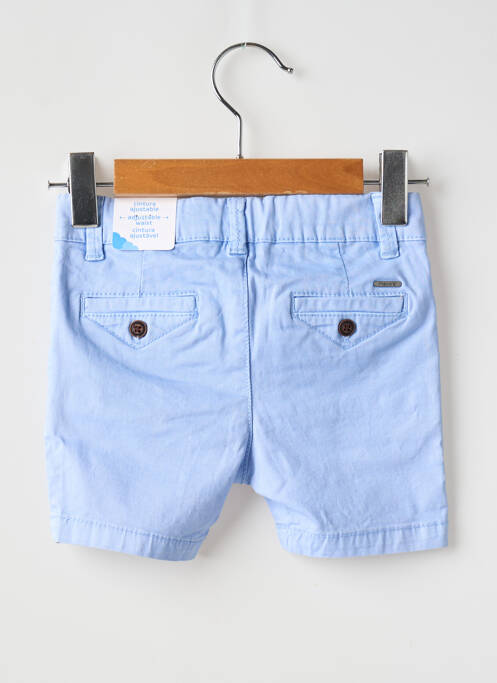 Short poches taille ajustable bleu MAYORAL garcon