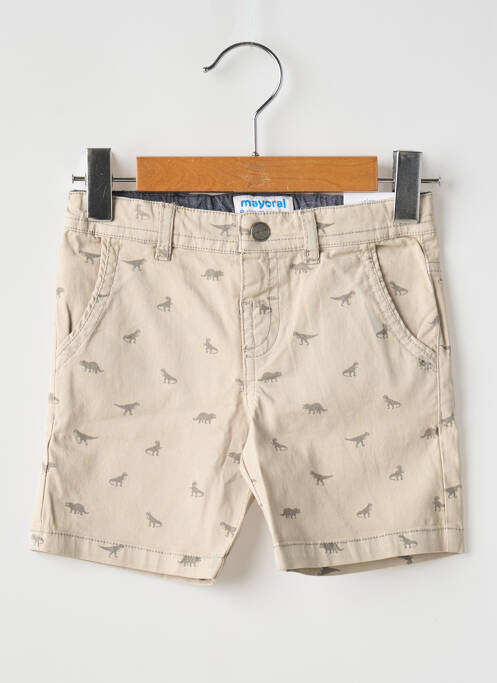 Bermuda beige MAYORAL pour garçon