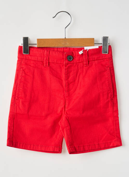 Bermuda rouge MAYORAL pour garçon