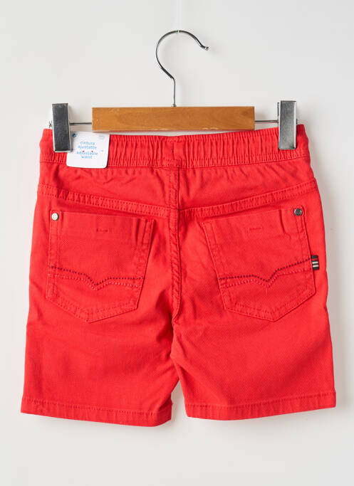 Bermuda rouge MAYORAL pour garçon