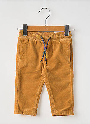 Pantalon droit coupe droite taille élastique marron MAYORAL garcon