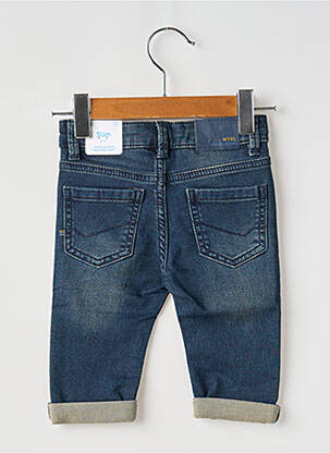 Jeans coupe slim stretch taille ajustable bleu MAYORAL garcon