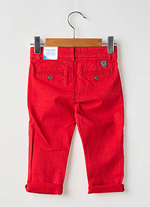 Pantalon chino taille normale taille ajustable rouge MAYORAL garçon