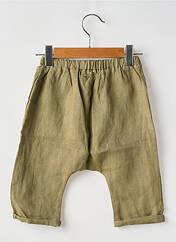 Pantalon droit vert BUHO pour enfant seconde vue