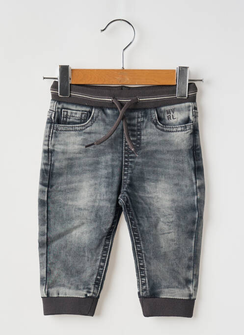 Jeans coupe droite gris MAYORAL pour garçon