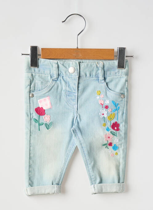 Jeans coupe slim bleu BOBOLI pour fille