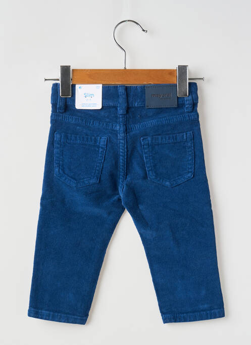 Pantalon slim bleu MAYORAL pour garçon