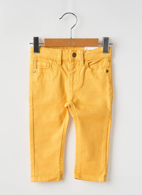 Pantalon slim jaune MAYORAL pour garçon