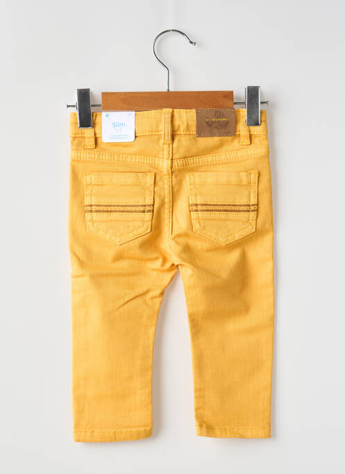 Pantalon slim jaune MAYORAL pour garçon