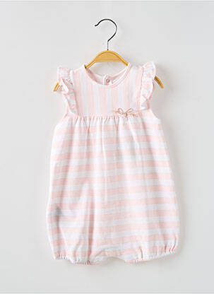 Barboteuse col rond rose MAYORAL fille