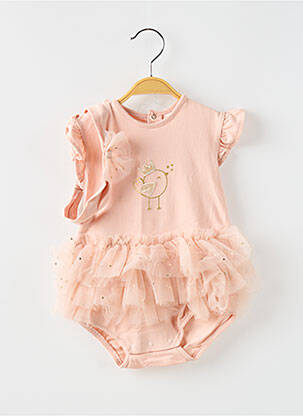 Barboteuse col rond rose MAYORAL fille