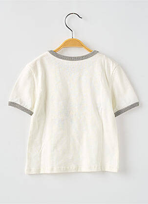 T-shirt coupe droite manches courtes blanc LOUIS*LOUISE fille