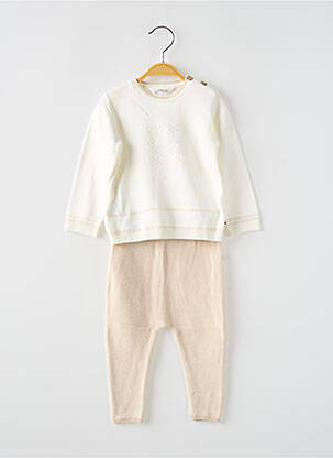 Ensemble pantalon manches longues beige MAYORAL fille