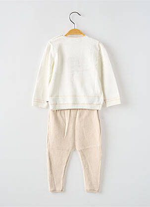 Ensemble pantalon manches longues beige MAYORAL fille