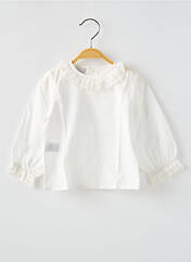 Blouse blanc PAZ RODRIGUEZ pour fille seconde vue