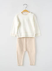 Ensemble pantalon beige MAYORAL pour fille seconde vue