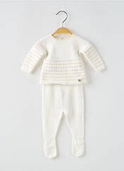 Ensemble pantalon blanc PAZ pour fille seconde vue