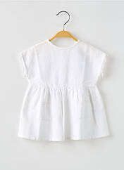 Robe courte blanc BUHO pour fille seconde vue