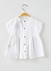 Robe courte blanc BUHO pour fille seconde vue