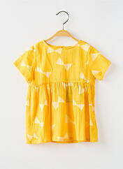Robe mi-longue jaune BOBO CHOSES pour fille seconde vue