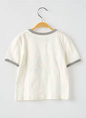T-shirt blanc LOUIS*LOUISE pour fille seconde vue