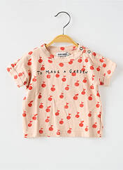 T-shirt rose BOBO CHOSES pour fille seconde vue