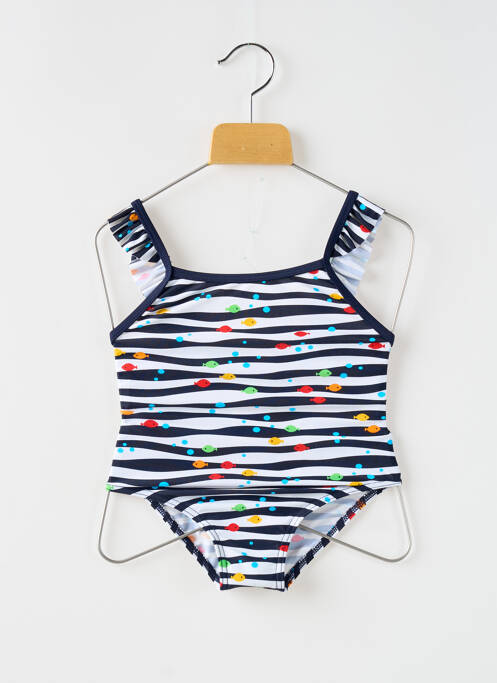 Maillot de bain 1 pièce bleu BOBOLI pour fille