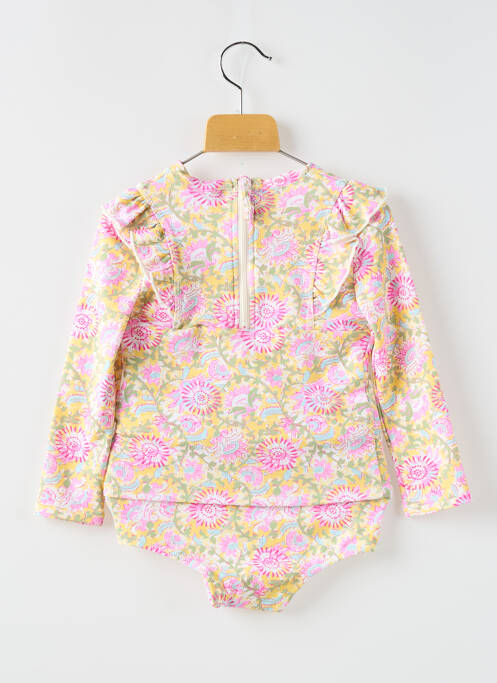 Maillot de bain 2 pièces jaune LOUISE MISHA pour fille