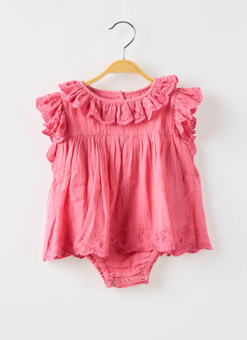 Barboteuse rose LOUISE MISHA pour fille