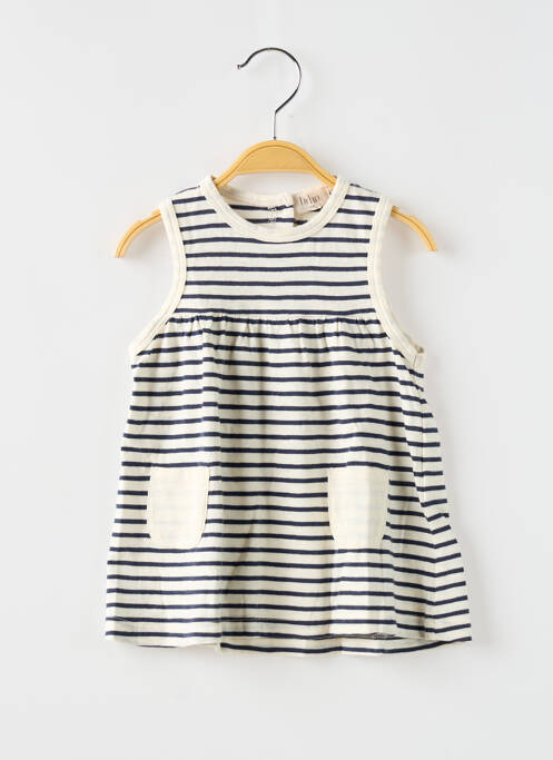 Robe mi-longue beige BUHO pour fille