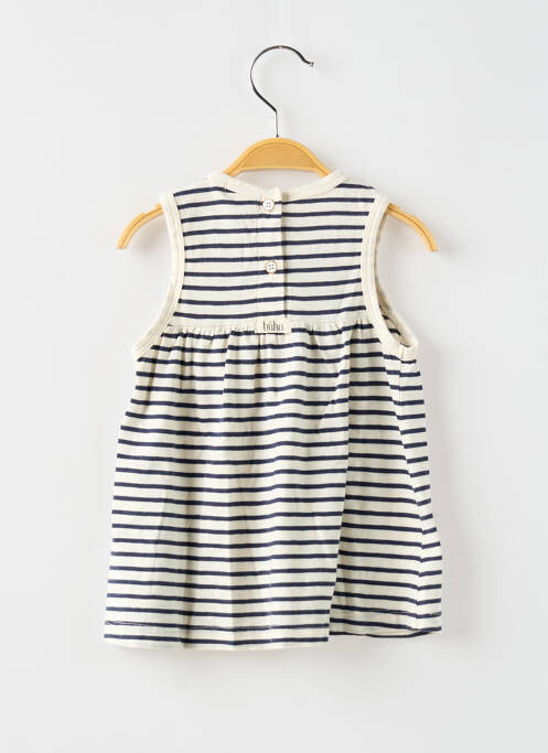 Robe mi-longue beige BUHO pour fille