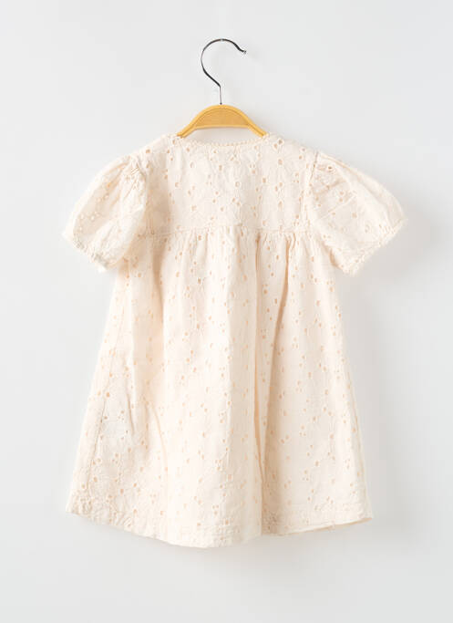 Robe mi-longue beige BUHO pour fille