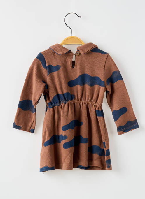 Robe mi-longue marron BOBO CHOSES pour fille