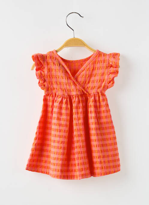 Robe mi-longue orange BOBO CHOSES fille